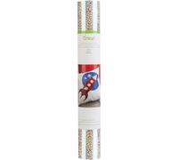 Vinile tessile termoadesivo termoadesivo Cricut olografico Sparkle 12" x 24" Argento