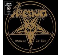 Venom – Welcome to Hell – LP Vinile Splatter Oro e Nero – 40° Anniversario