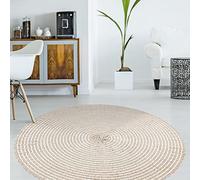 Viniliko Design | Tappeto in vinile rotondo Bangkok 1 [Diam] 150 cm - Antiscivolo, impermeabile, lavabile, varie misure - Tappeto vinile soggiorno, cucina