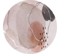 VINILIKO Design | Tappeto Vinile Rotondo Milena [Diam] 180 cm - Antiscivolo, Impermeabile, Lavabile - Diverse Misure - Tappeto Vinile Soggiorno, Cucina