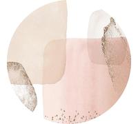 VINILIKO Design | Tappeto Vinilico Rotondo Larissa [Diam] 180 cm - Antiscivolo, Impermeabile, Lavabile - Diverse Misure - Tappeto Vinile Soggiorno, Cucina