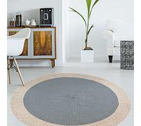 VINILIKO, Tappeto in vinile, Rattan Blue [Diam] 100