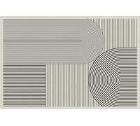 VINILIKO Tappeto in vinile, stampato, multicolore, 133 x 200 cm