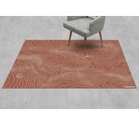 VINILIKO Tappeto in vinile, stampato, multicolore, 133 x 200 cm