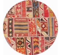 VINILIKO Tappeto, Vinile, Alta qualità, Rossiccio, [Diam] 150 cm