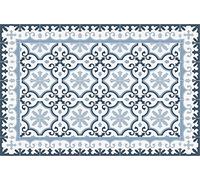 Viniliko Victorian Blue Tappeto in vinile, multicolore, 66 x 100 cm