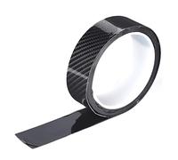 Vinilo Fibra Carbono Nero Fibra di Carbonio Pellicola Protettiva Paraspigoli Auto Adesivo Antigraffio 3Cm X 3 Metri (3 CENTIMETRI * 3 M)