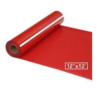 Vinilo termoadhesivo HTV de 12 pulgadas por 12 pies en rollo. Vinilo de transferencia de calor HTV para T-Sh