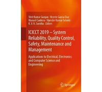 Vinit Kumar Gun ICICCT 2019 - System Reliability, Quality Control, S (Tascabile)