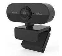 Vinmooog Webcam PC con microfono usb webcam,web cam Full HD 1080p webcam usb Fotocamera Webcam PC Laptop Desktop Computer webcam 360° regolabile per Zoom YouTube Gaming Twitch PC/Mac