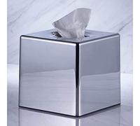 VINN DUNN BESPOKE CUBE Tissue Holder | Copertura in tessuto per Hotel/Ristorante/Ufficio | CROMO