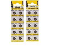 Vinnic 20 batterie AG10 LR54 LR1130 SR1130 W 389 G10