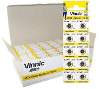 Vinnic Confezione di 10 pile alcaline a bottone l736 F/LR41/AG3, 1,5 V