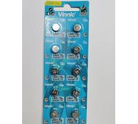 Vinnic L736-C10 AG3 Batterie alcaline a bottone (10x)