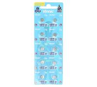 VINNIC PILA BOTON ALCALINA AG0 L521F LR63 BLISTER*10