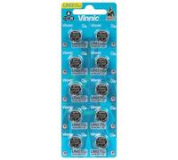 VINNIC PILA BOTON ALCALINA AG12 L1142F LR43 BLISTER*10