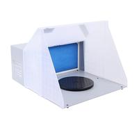 vinnyooc Cabina di verniciatura aerografo, impianto di aspirazione aerografo, 4 m³/min, cabina aerografo, solo 47 db, per l'aspirazione del colore, filtro a nebulizzazione, espandibile con