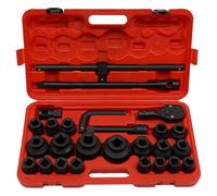 vinnyooc Set di chiavi a bussola per camion, 26 pezzi, 3/4" e 1", 21-65 mm, per riparazioni auto