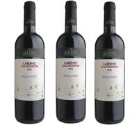 VINO ALCESTI ROSSO FERE CABERNET SAUVIGNON 3 BOTTIGLIE 75CL