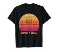 vino blockchain finanza investimento vigneto lusso Bitcoin Maglietta
