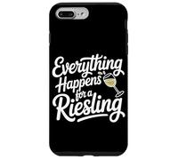 Vino Detto Amante del Vino Everything Happens For A Riesling Custodia per iPhone 7 Plus/8 Plus