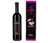 Vino di Visciole con scatola regalo cantina Tenuta San Martino da 0,75 l, bevanda aromatizzata a base di vino e visciole