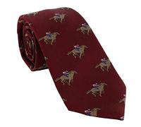 Vino Jockey su cravatta di seta Race Horse