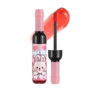 Vino Lip Coin, Vino Rossetto - Labbra gloss - Vino liquido lipido matto opaco matto di bellezza impermeabile per la raccolta di incontri di partecipazione di partiers