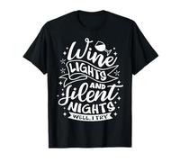 Vino, luci e Notti silenziose (beh, Ci Provo) Maglietta