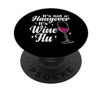Vino Non è una sbornia È influenza del vino PopSockets PopGrip Adesivo