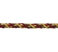 Vino Oro Chiaro Verde 1.1cm Decorativo Cordino Corda Foglie di Autunno [9.1m]