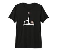 Vino Reformer Pilates con Scimmia Maglietta Premium