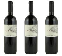 Vino Rosso Aglianico Dop | Kleos Maffini | 3 Bottiglie 75Cl | Campania | Costa del Cilento