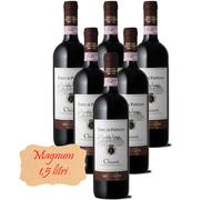 Vino Rosso Chianti DOCG Le Terre di Poppiano e Mandorlaia MAGNUM 1,5 litri 6 bt.