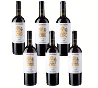 Vino Rosso Cirò Classico Doc | Biologico | Calabria | 6 Bottiglie 75Cl | Idea Regalo