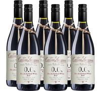 Vino Rosso Dealcolato | Senza Alcol Free 0.0 | Tralcetto Zaccagnini | 6 Bottiglie 75 cl | Abruzzo