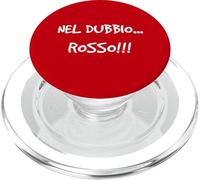 Vino Rosso Divertente Bevitore Sommelier Alcol PopSockets PopGrip per MagSafe