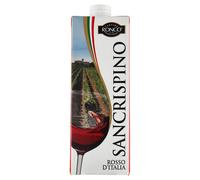 Vino San Crispino Brik Rosso 1L X 10 pz