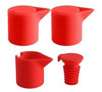 Vino Stoper - Tappo Di Vino All'aperto, Tappo Da Vino Per Matrimoni | Tappa Champagne A Prova Di Perdite, Tappa Del Vino Uva, Risparmiatori Di Vino In Silicone Per Picnic Da Cucina Ristoranti Di Matri
