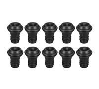 Vino Tappo,19mm Dia Gomma Riutilizzabile Sottovuoto Bottiglia Tappi,Nero 24pz