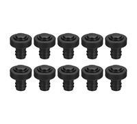 Vino Tappo,20mm Dia Gomma Riutilizzabile Sottovuoto Bottiglia Tappi,Nero 16pz