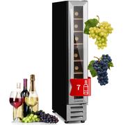 Vinovilla 7 Built-in Uno Frigorifero per vini da incasso vetro acciaio inox