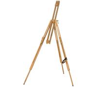 Vinsetto Cavalletto Pieghevole con Altezza e Angolazione Regolabile