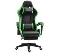 Vinsetto Sedia da Gaming Ergonomica ad Altezza Regolabile con Poggiatesta