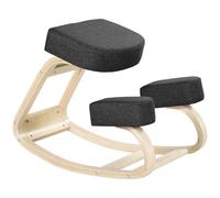 Vinsetto Sedia Inginocchiatoio Design Ergonomico con Cuscino Imbottito Blu