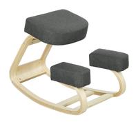 Vinsetto Sedia Inginocchiatoio Design Ergonomico con Cuscino Imbottito Blu