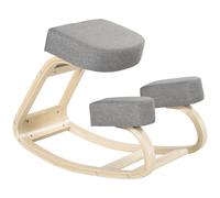 Vinsetto Sedia Inginocchiatoio Design Ergonomico con Cuscino Imbottito Blu