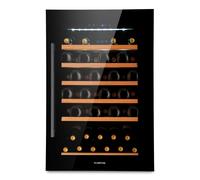 Vinsider 52 Built-In Uno frigorifero per vini da incasso, 52 bottiglie, 137 litri, acciaio inox