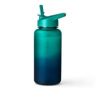 VINSUN Borraccia Sportiva 1 Litro - Borraccia con Cannuccia - Tritan, Senza BPA, Prova di Perdite - Bottiglia Acqua per Sport, Scuola, Palestra, Yoga