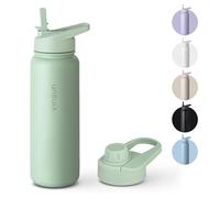 VINSUN Borraccia Termica 750ml - Bottiglia Termica in Acciaio Inox con Cannuccia - Senza Perdite, Senza BPA, Riutilizzabile - Bottiglia Acqua per Viaggio, Ufficio, Sport